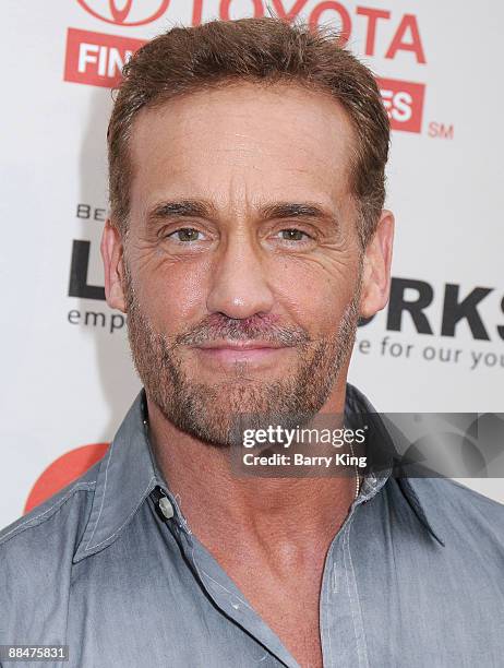 Actor John Wesley Shipp arrives to the "Life Out Loud 4" event held at Sunset Gower Studios on June 13, 2009 in Hollywood, California.