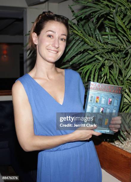 Author Paula Froelich attends her "Mercury In Retrograde" book launch party at Georgica Restaurant & Lounge on June 12, 2009 in East Hampton, New...