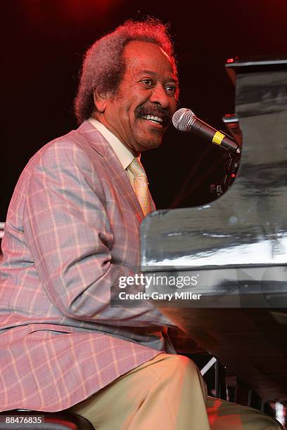 Musician Allen Toussaint performs during the 2009 Bonnaroo Music and Arts Festival on June 13, 2009 in Manchester, Tennessee.