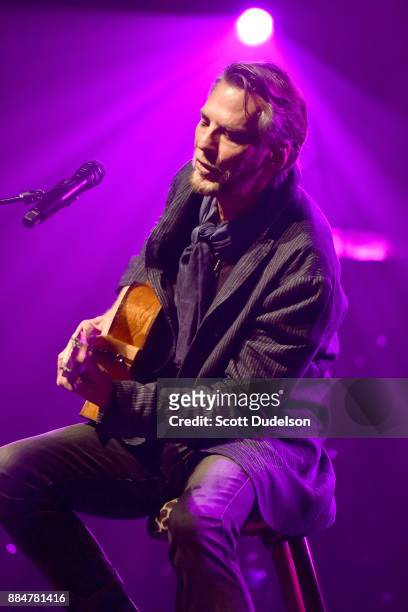 Singer Kenny Loggins performs onstage at Saban Theatre on December 2, 2017 in Beverly Hills, California.