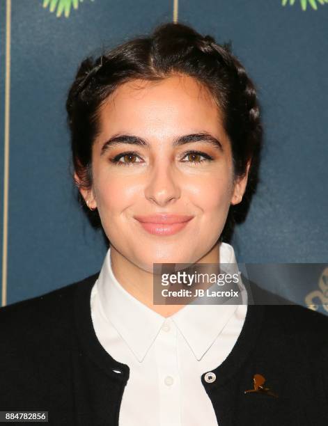Alanna Masterson attends the Brooks Brothers holiday celebration with St Jude Children's Research Hospital at Brooks Brothers Rodeo on December 2,...