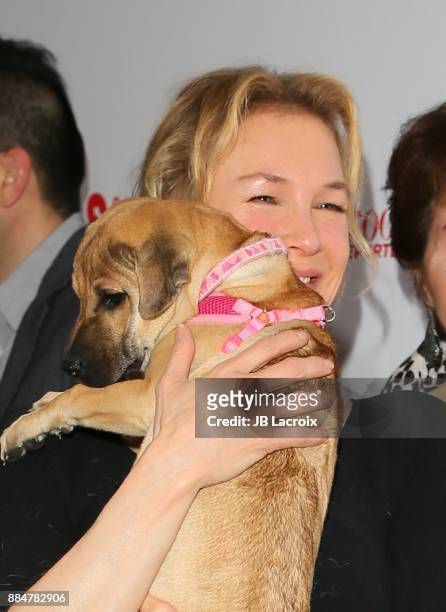 Renee Zellweger attends the ALS Golden West Chapter Hosts Champions for Care and a cure on December 02, 2017 in Los Angeles, California.