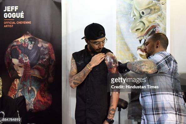 21 3rd Edition Of Heartwork Tattoo Festival Organized In Delhi Aims To  Enhance Tattoo Education Photos and Premium High Res Pictures - Getty Images