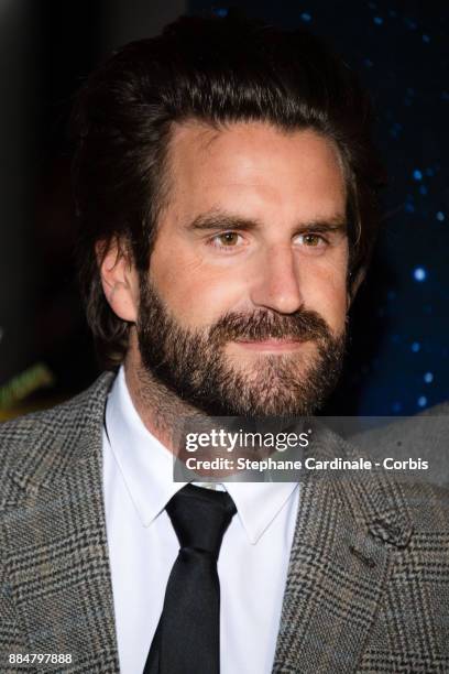 Gregoire Ludig attends the "Santa & Cie" Paris Premiere at Cinema Pathe Beaugrenelle on December 3, 2017 in Paris, France.