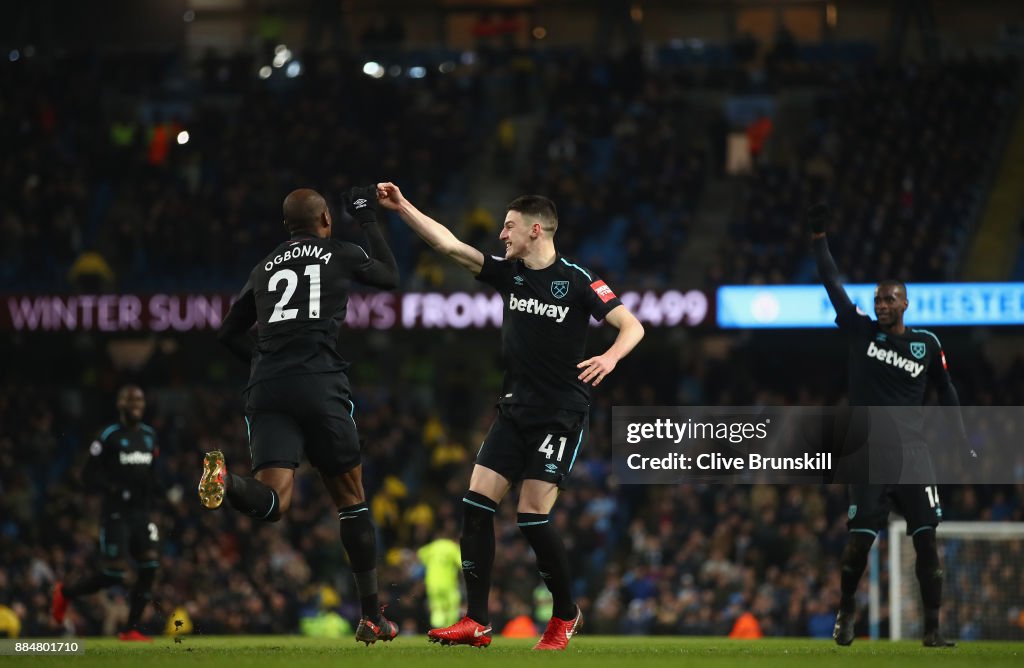 Manchester City v West Ham United - Premier League