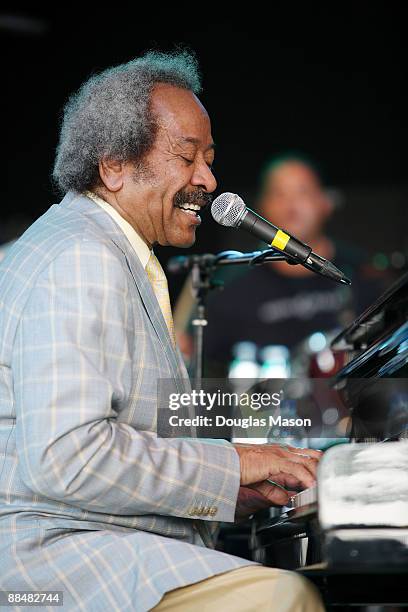 Allen Toussaint performs during the 2009 Bonnaroo Music and Arts Festival on June 13, 2009 in Manchester, Tennessee.