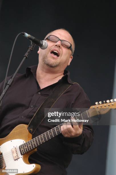 Black Francis of the Pixies performs on stage on day 3 of the Isle Of Wight Festival at Seaclose Park on June 14, 2009 in Newport, Isle of Wight.
