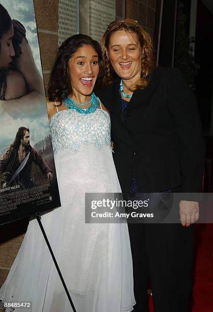 Orianka Kilcher and mother Saskia