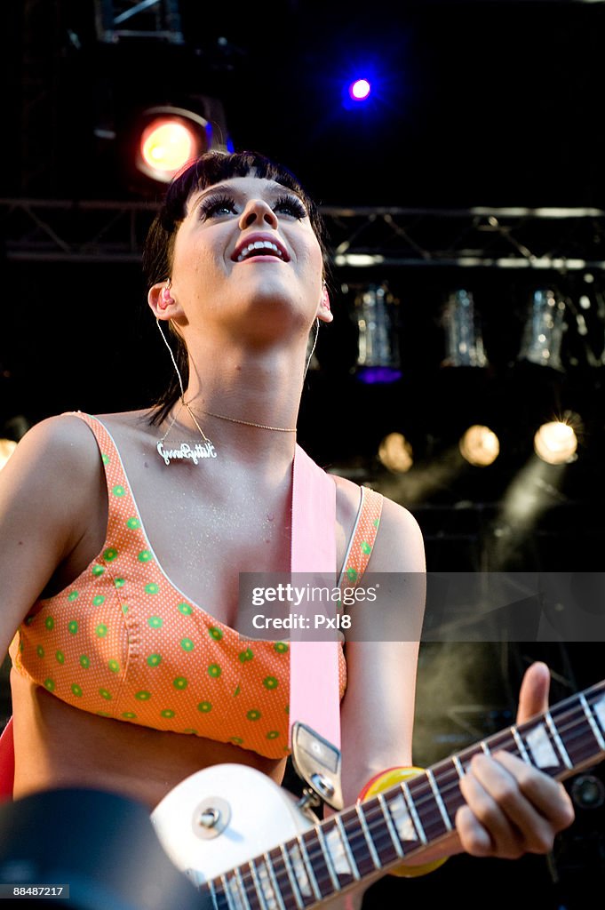 Katy Perry Performs At The Caribana Festival