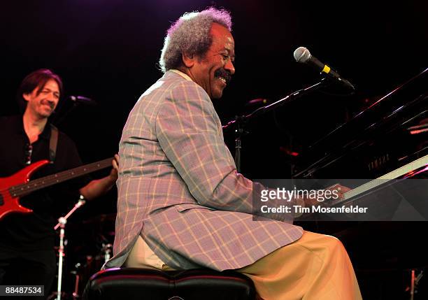 Allen Toussaint performs as part of Day Three of the 2009 Bonnaroo Music and Arts Festival on June 13, 2009 in Manchester, Tennessee.