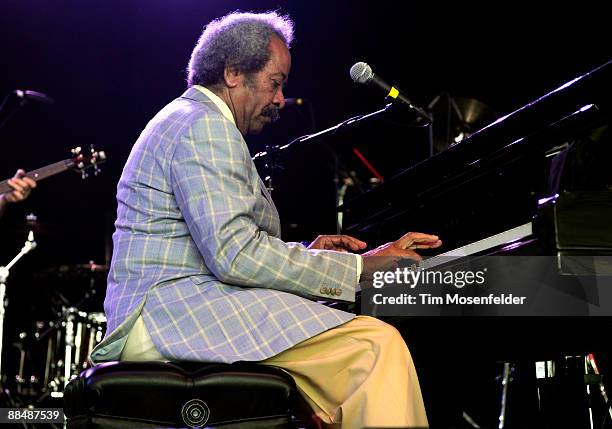 Allen Toussaint performs as part of Day Three of the 2009 Bonnaroo Music and Arts Festival on June 13, 2009 in Manchester, Tennessee.