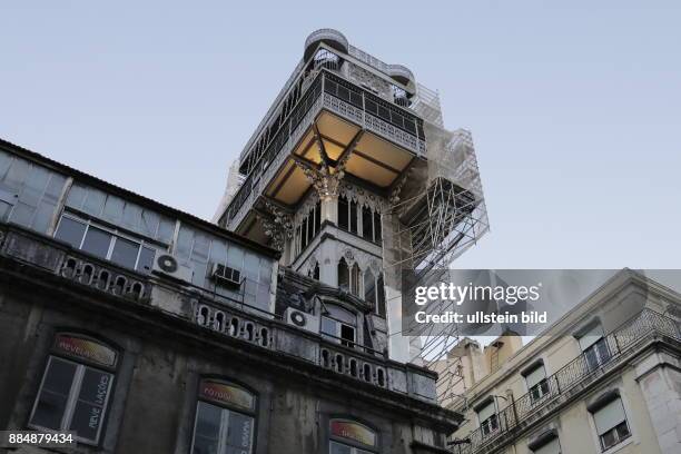 Lissabon, Hauptstadt von Portugal, Elevador de Santa Justa