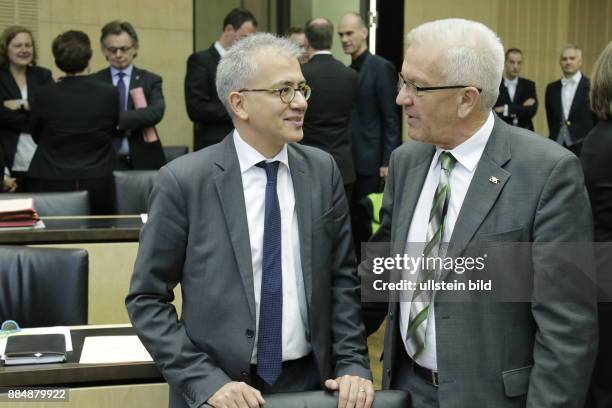 Berlin, Bundesrat, Plenarsaal, Wahl des Bundesratspräsidenten, In seiner Plenarsitzung am 16. Oktober 2015 wählt der Bundesrat Ministerpräsident...