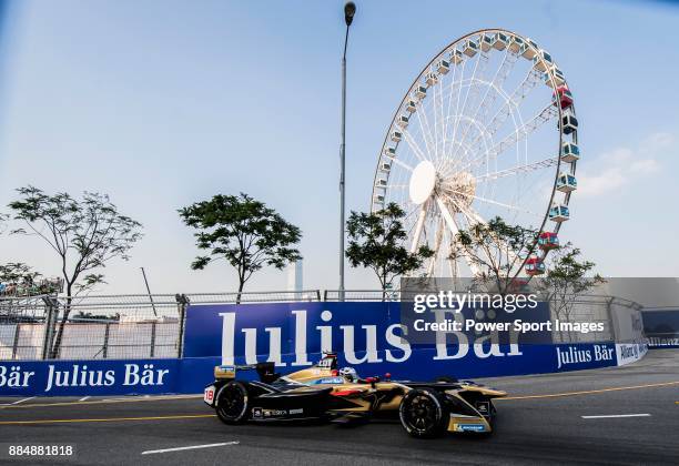 Andre Lotterer of Belgium from TECHEETAH competes during the FIA Formula E Hong Kong E-Prix Round 2 at the Central Harbourfront Circuit on 03...