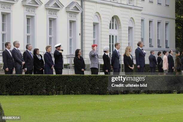 Berlin, Schloss Bellevue, Staatsbesuch Ihrer Majestäten König Carl XVI. Gustaf und Königin Silvia von Schweden