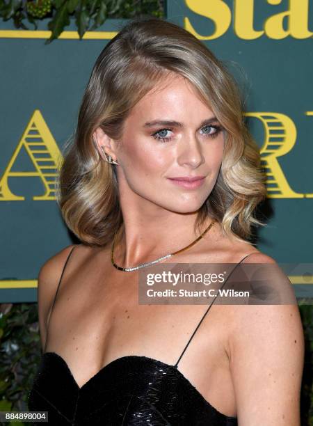 Cressida Bonas attends the London Evening Standard Theatre Awards at the Theatre Royal on December 3, 2017 in London, England.