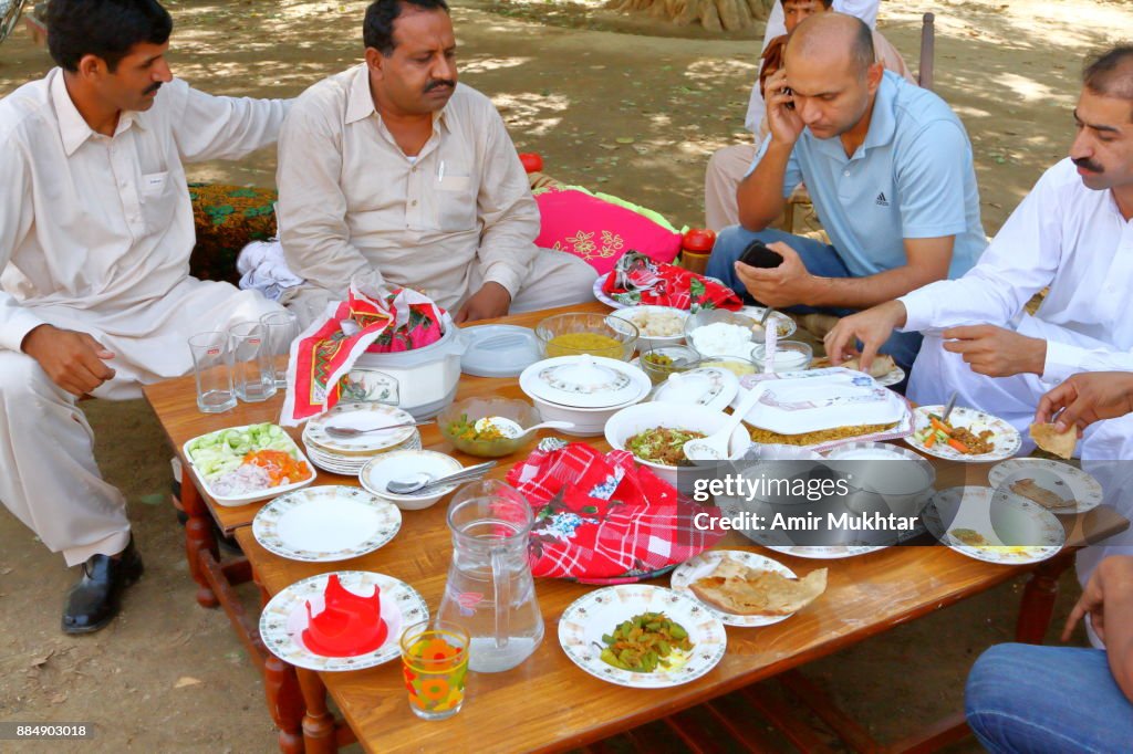 Eating Or Consuming Asian Food