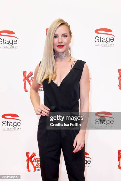 German actress Kim-Sarah Brandts attends the 'Kinky Boots' Musical Premiere at Stage Operettenhaus on December 3, 2017 in Hamburg, Germany.