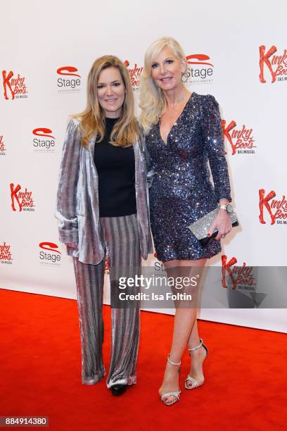 Jessica Stockmann and Marion Vedder attend the 'Kinky Boots' Musical Premiere at Stage Operettenhaus on December 3, 2017 in Hamburg, Germany.