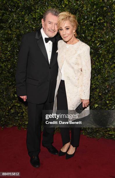 Gawn Grainger and Zoe Wanamaker attend the London Evening Standard Theatre Awards 2017 at the Theatre Royal, Drury Lane, on December 3, 2017 in...