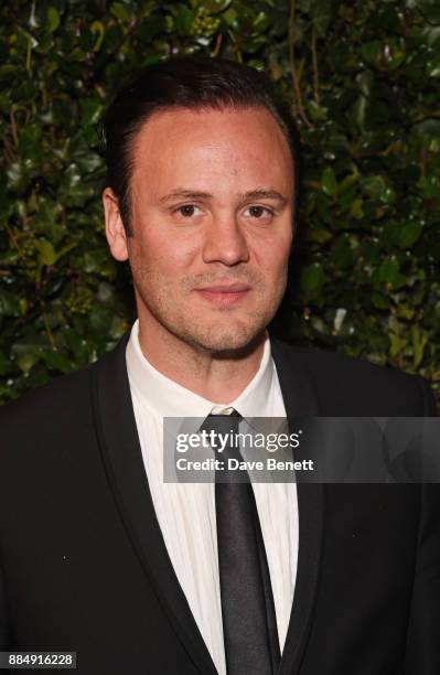 Nicholas Kirkwood attends the London Evening Standard Theatre Awards 2017 at the Theatre Royal, Drury Lane, on December 3, 2017 in London, England.