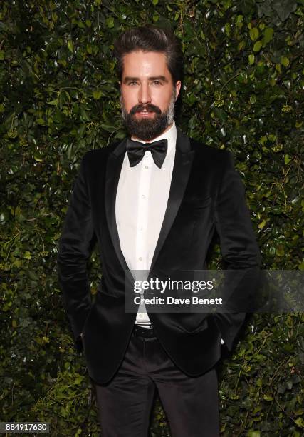 Jack Guinness attends the London Evening Standard Theatre Awards 2017 at the Theatre Royal, Drury Lane, on December 3, 2017 in London, England.