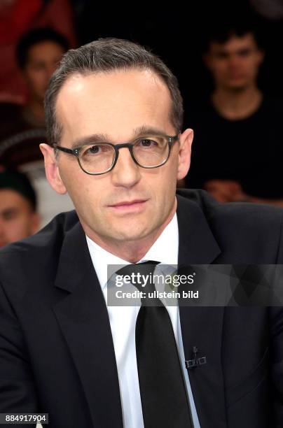 Heiko Maas in der ZDF-Talkshow "Maybrit_Illner" -SPEZIAL am in Berlin Thema der Sendung: "Terror in Paris Ð Angriff auf Europas Herz"