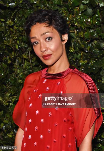 Ruth Negga attends the London Evening Standard Theatre Awards 2017 at the Theatre Royal, Drury Lane, on December 3, 2017 in London, England.