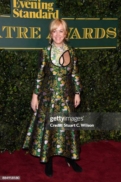 Sally Greene attends the London Evening Standard Theatre Awards at the Theatre Royal on December 3, 2017 in London, England.