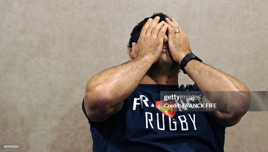 French rugby union national team head co