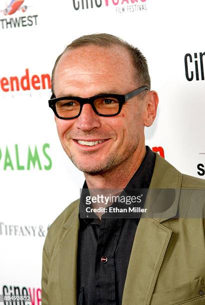 Actor Toby Huss arrives at the awards reception during the 11th annual CineVegas film festival held at Rain Nightclub inside the Palms Casino Resort...