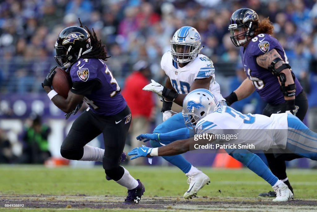 Detroit Lions v Baltimore Ravens