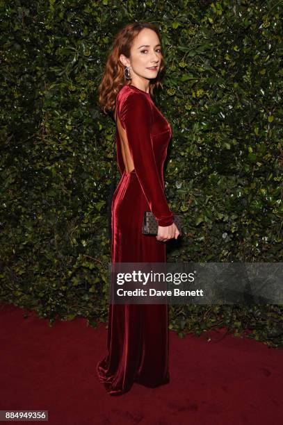 Lydia Leonard attends the London Evening Standard Theatre Awards 2017 at the Theatre Royal, Drury Lane, on December 3, 2017 in London, England.