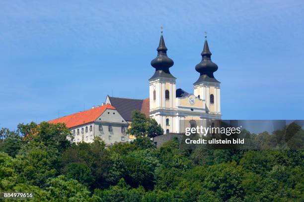 Austria, Lower Austria, A-Maria Taferl, Danube, Waldviertel, Nibelungengau, pilgrimage church, Church Zur Schmerzhaften Muttergottes, catholic...
