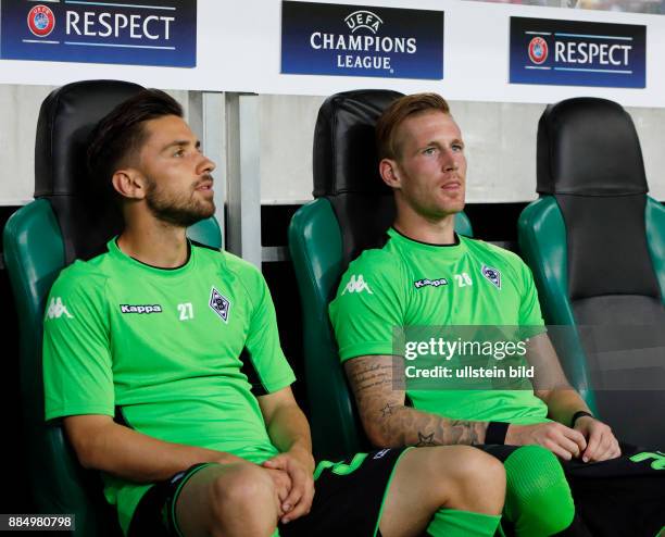 Sports, football, UEFA Champions League, 2016/2017, play-offs, 2nd leg, Borussia Moenchengladbach versus Young Boys of Bern 6:1, Stadium Borussia...