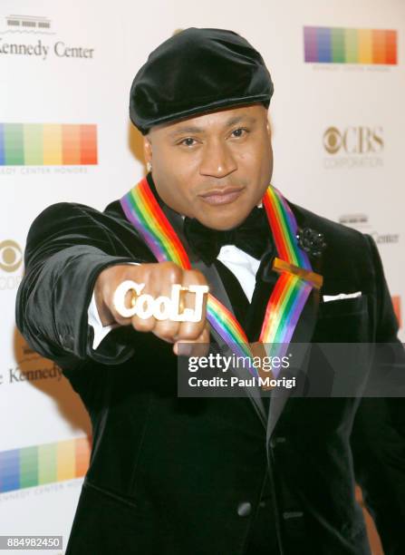 Honoree LL COOL J attends the 40th Kennedy Center Honors at the Kennedy Center on December 3, 2017 in Washington, DC.