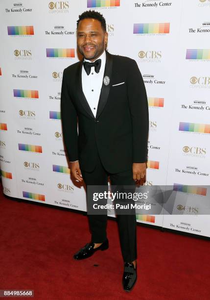 Actor Anthony Anderson attends the 40th Kennedy Center Honors at the Kennedy Center on December 3, 2017 in Washington, DC.