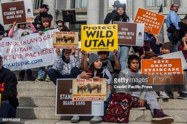 Thousands of people converged on the steps of Utah's State Capital building to protest President Trump's plan to shrink protected areas across the...