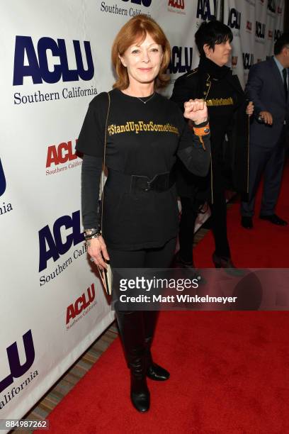 Frances Fisher attends ACLU SoCal Hosts Annual Bill of Rights Dinner at the Beverly Wilshire Four Seasons Hotel on December 3, 2017 in Beverly Hills,...