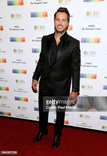 Country singer Luke Bryan attends the 40th Kennedy Center Honors at the Kennedy Center on December 3, 2017 in Washington, DC.