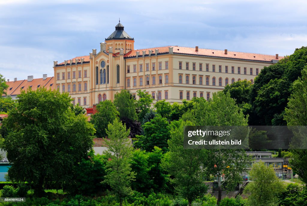 Hungary, Central Transdanubia, Komarom-Esztergom County, Esztergom, Danube, Primatial Palace, Archiepiscopal Palace, neo renaissance