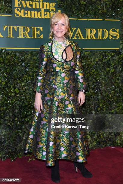 Sally Greene attends the London Evening Standard Theatre Awards at Theatre Royal on December 3, 2017 in London, England.