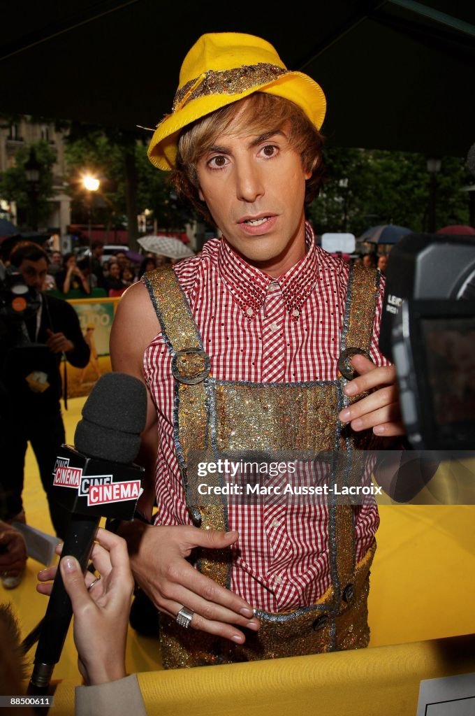 "Bruno" Paris Premiere