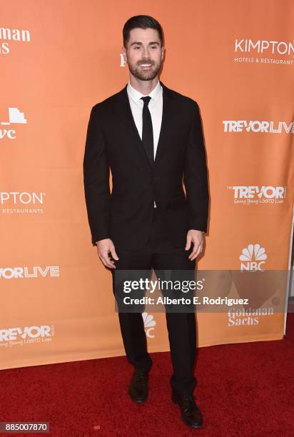 Kyle Krieger attends The Trevor Project's 2017 TrevorLIVE LA on December 3, 2017 in Beverly Hills, California.
