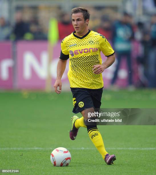 Goetze, Mario - Fussball, Mittelfeldspieler, Borussia Dortmund, D - in Aktion am Ball -
