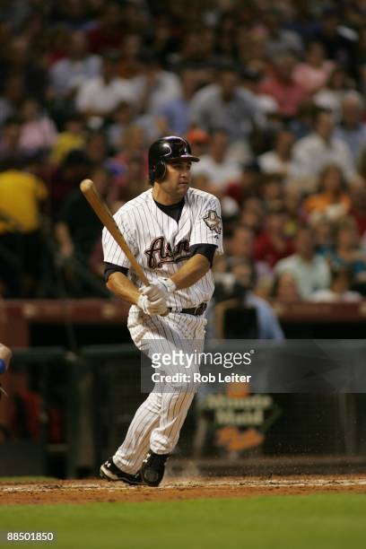 Lance Berkman of the Houston Astros bats during the game against the Chicago Cubs at Minute Maid Park on June 10, 2009 in Houston, Texas. The Astros...