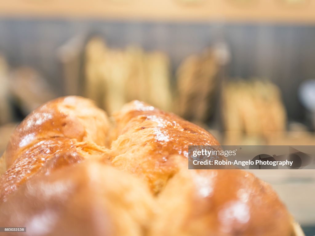 Visite d'une boulangerie en  Haute-Savoie, France