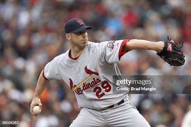 St. Louis Cardinals Chris Carpenter in action, pitching vs San Francisco Giants. San Francisco, CA 5/30/2009 CREDIT: Brad Mangin