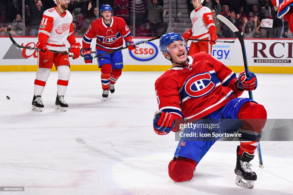 NHL: DEC 02 Red Wings at Canadiens