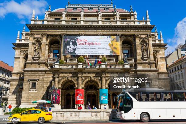 teatro dell'opera di stato ungherese - hungarian state opera house budapest foto e immagini stock